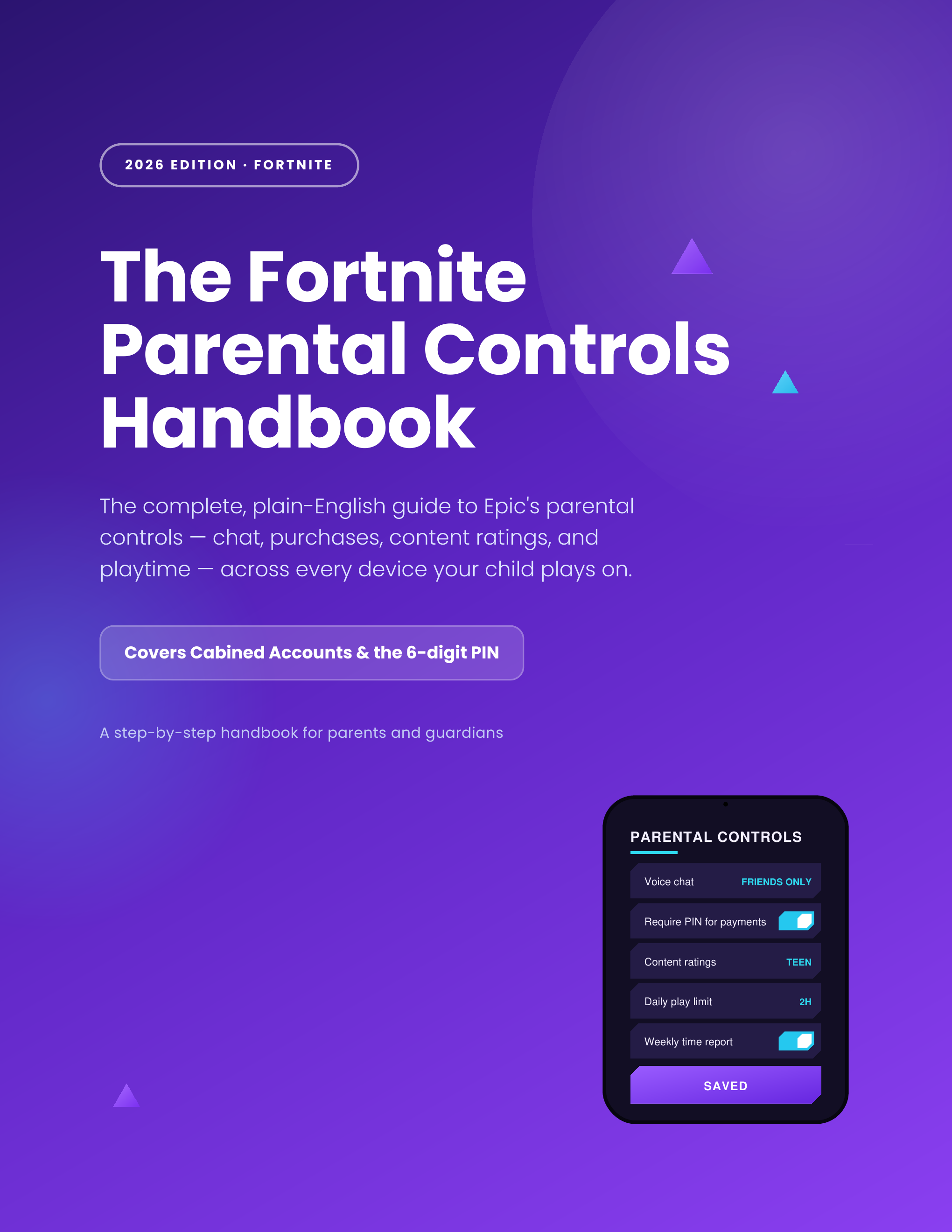The Fortnite Parental Controls Handbook (2026 Edition) — cover