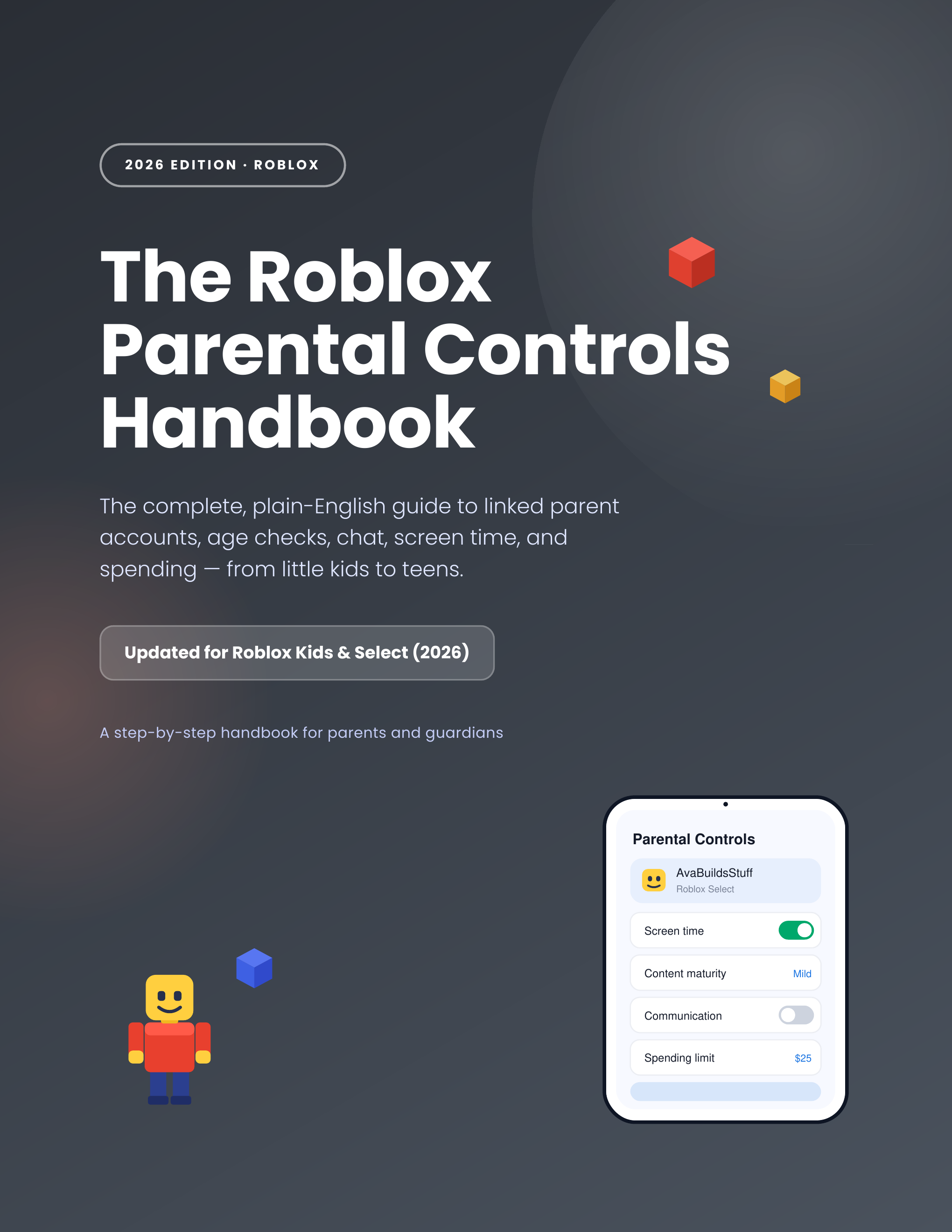 The Roblox Parental Controls Handbook (2026 Edition) — cover