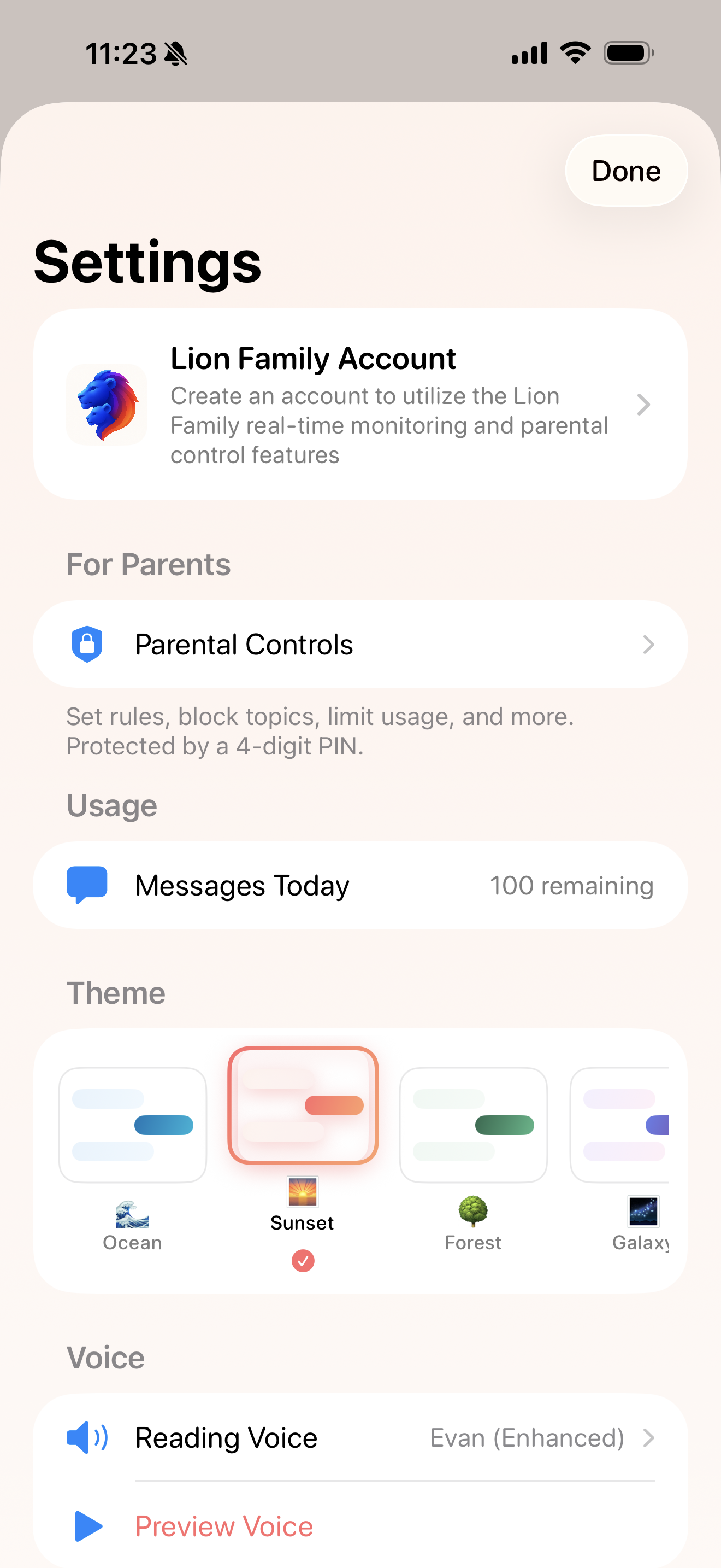 App screenshot 2
