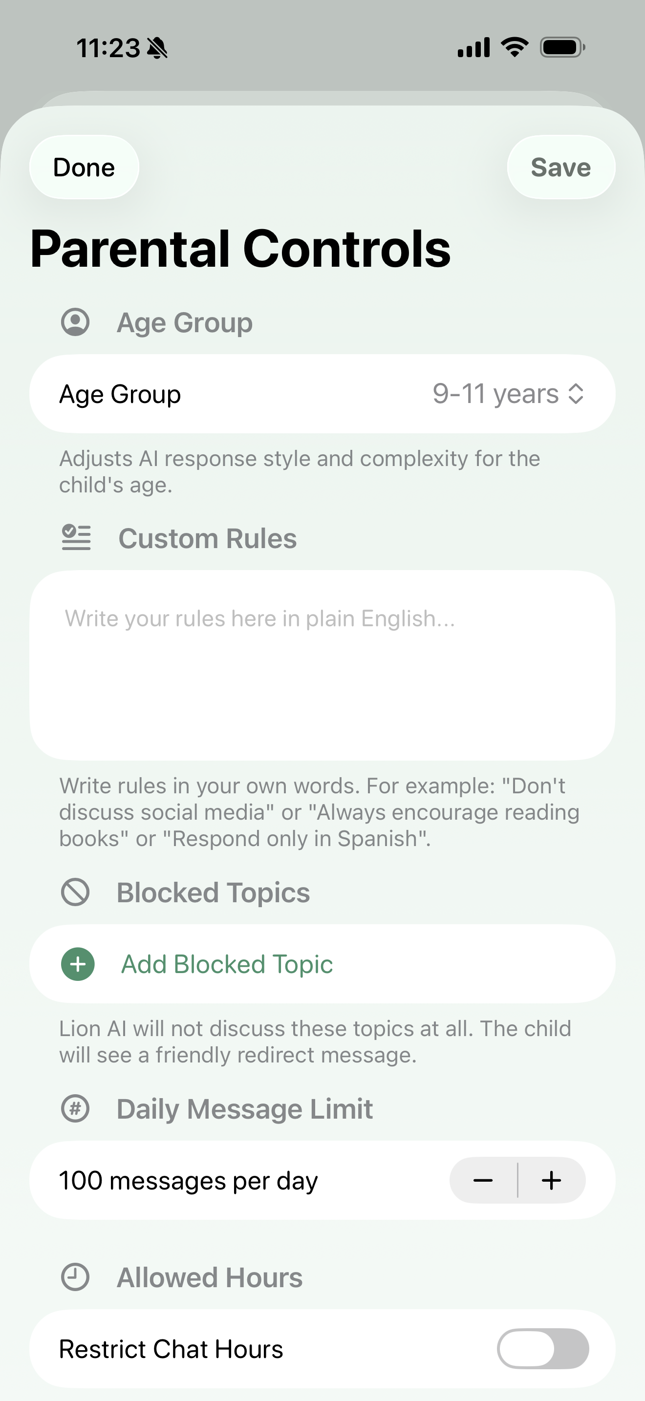 App screenshot 3