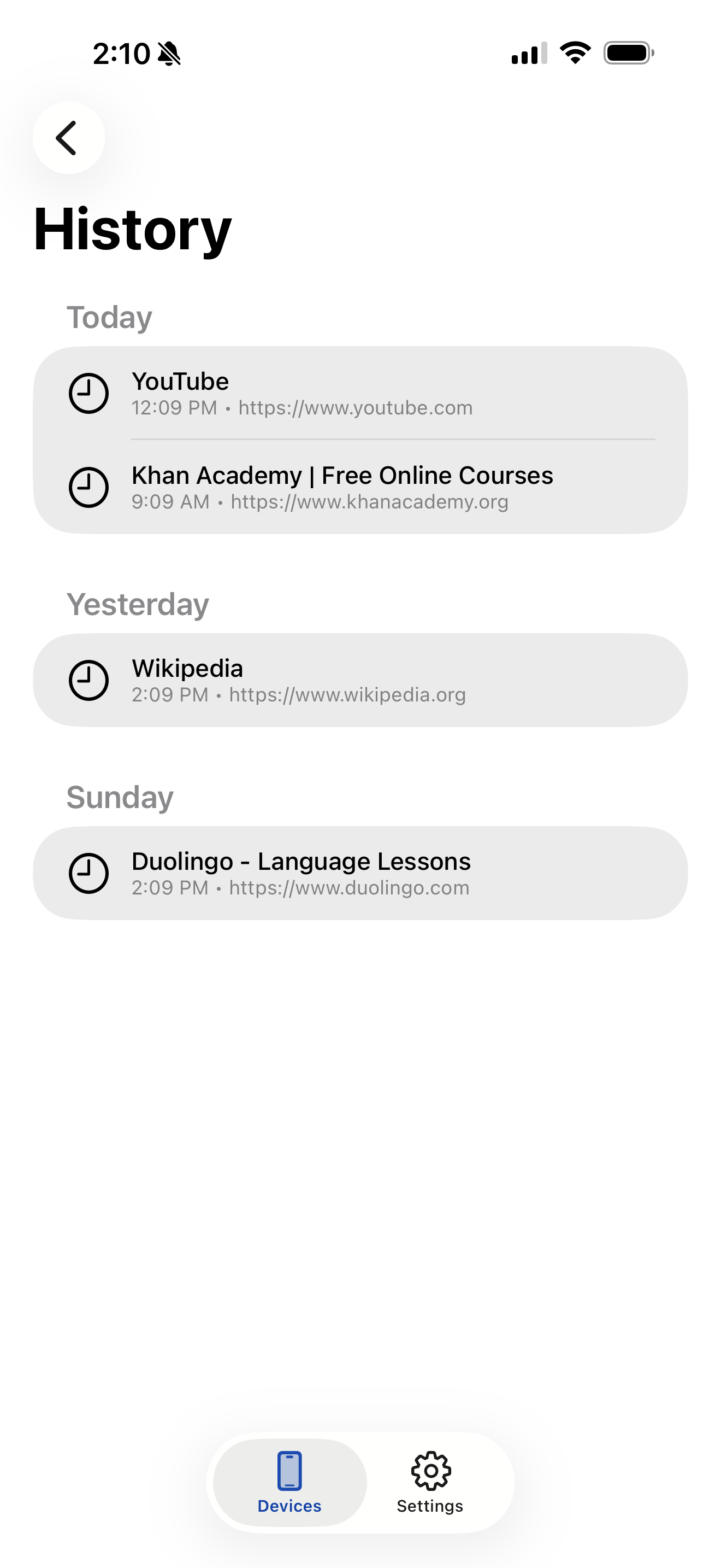 App screenshot 3
